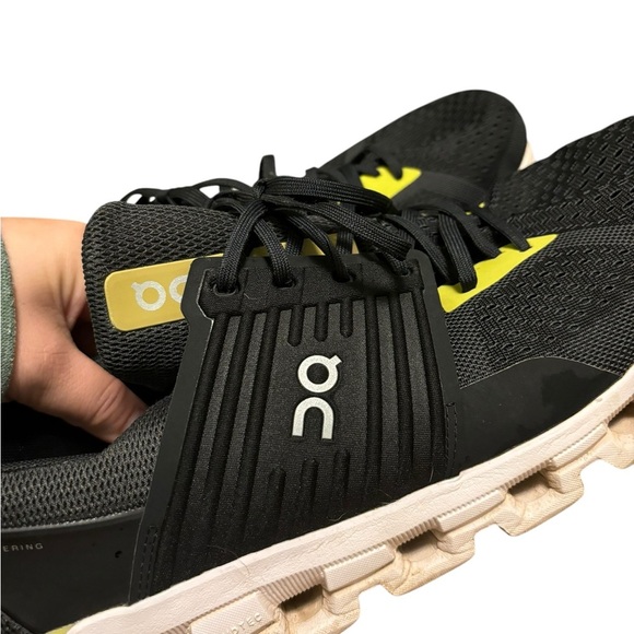 On Cloudswift Running Shoe Men’s Size 12.5 Magnet/citron - Picture 2 of 6